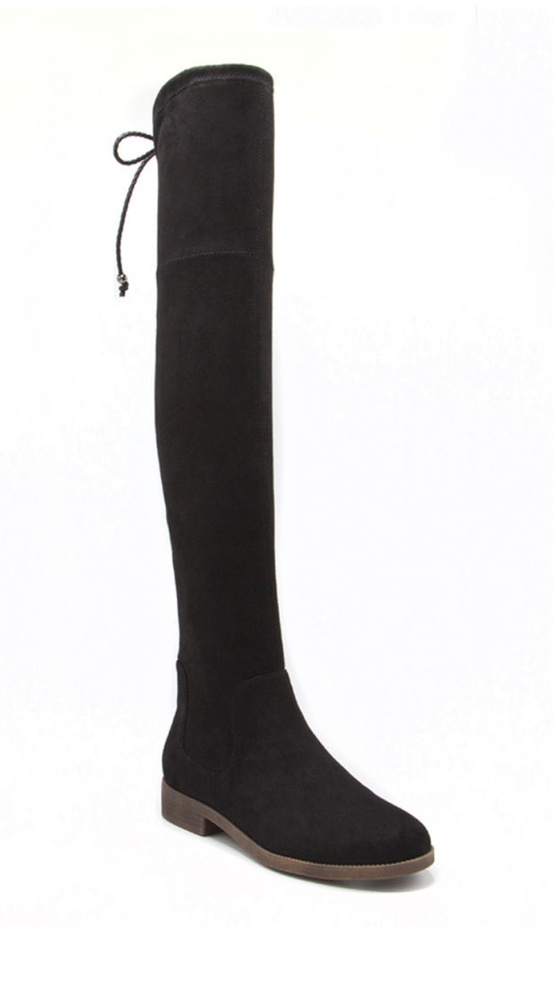 Reduced, Fabulous Upside faux suede over the knee boots